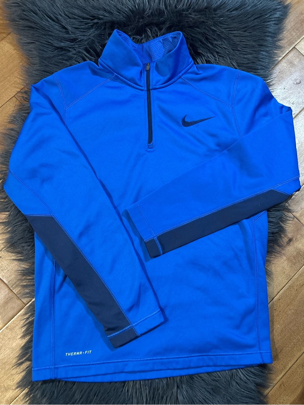 Nike Therma-Fit 1/4 Zip Pullover Fleece Sweater Sweatshirt Men's Size S